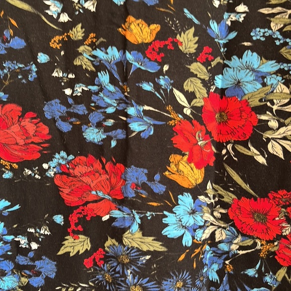 H&M Wildflower Fitted Stretchy Long Sleeve Dress - Picture 3 of 7